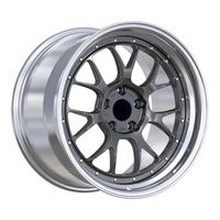 Jantes forgées Duaxen Forgealloy Step Lip 2 pièces, concaves profondes, 10000T, Tesla Model S Plaid