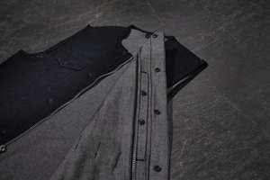 Gilet en jean noir, gilet de club de motards - Product Image 6