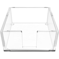 Sous-verres décoratifs en acrylique, sous-verres irréguliers pour bar, sous-verres transparents en forme de nuage