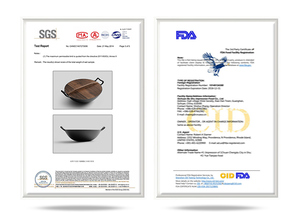 <span class=keywords><strong>Wok</strong></span> de Hierro Fundido con Doble Asa, Compatible con Cocina de Inducción, Capacidad de 4-5L, Tamaño de la Sartén de 32cm, Precio al por Mayor - Product Image 4