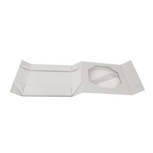 Custom Wholesale Curated Holiday Little Luxury New Year Exclusive Magnetic <strong>Bird</strong> <strong>Nest</strong> Jewelry Gift Box with Window China - Product Image 6