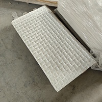 Carreaux de céramique en porcelaine, panneaux de pierre souple autocollants colorés, revêtements muraux flexibles pour villas MCM, sols extérieurs