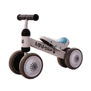 Vendita all'ingrosso luci 4 bici bicicletta bambini-Pedale leggero per bambini a 4 ruote per adattarsi al telaio in acciaio inossidabile per bici da equilibrio per bambini