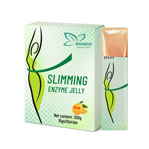 Bâtonnets de gelée enzymatique minceur saveur orange à faible MOQ <span class=keywords><strong>pour</strong></span> réguler le transit intestinal, favoriser la purification et la détoxification, et favoriser la perte de poids - Product Image 1
