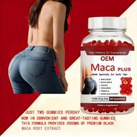 Gummies OEM/ODM pour l'amélioration des fesses, Gummies à la Maca pour l'agrandissement des fesses et des hanches, Soutien à l'amélioration masculine, Gummies personnalisés