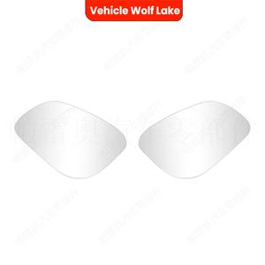 Lente de Espejo Retrovisor para Porsche Cayenne 2003-2006, Lado Izquierdo y Derecho, Repuesto, Blanco, ABS, Nuevo - Product Image 2