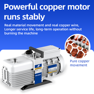 Bomba de aire de Laboratorio Eléctrico <span class=keywords><strong>VSV</strong></span>/VRD de doble etapa CNC Industrial para ordeñadoras, 380V, 400W, 48m3/h, Pa 0,4, para máquinas de ordeño - Product Image 3
