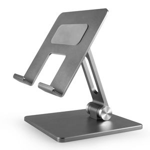 All Metal Height Adjustable Aluminum Alloy Mobile Phone and <b>Tablet</b> Desk <b>Stand</b> iPad Computer Mobile Phone - Product Image 5