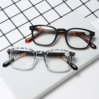 Nouvelles Lunettes de Lecture Rétro Polyvalentes Style Affaires Simple avec Branches à Ressort Unisexe Lunettes Presbyopes Vente en Gros