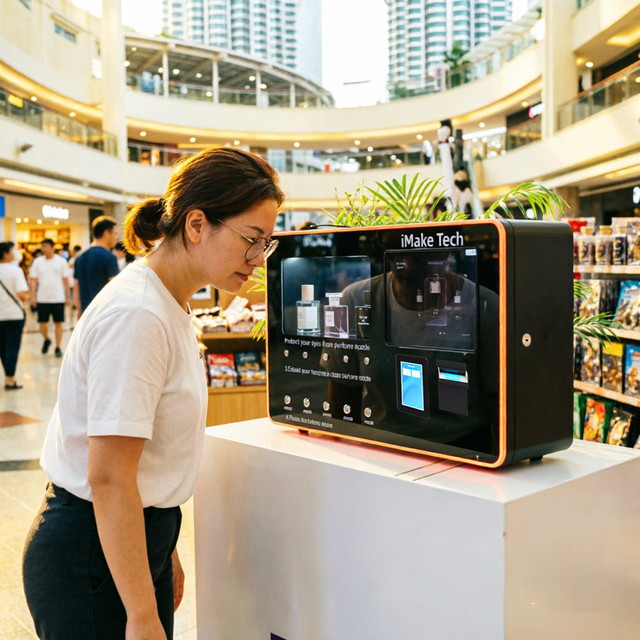 Factory Direct Perfume Spray Vending Machine for Sale Bulk Order Touch Screen Fragrance Kiosk