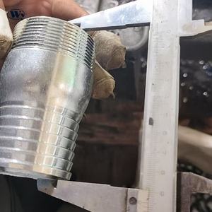 <span class=keywords><strong>Male</strong></span> konektor selang baja karbon berulir 1 inci selang galvanis benang BSP untuk selang pipa air Barb galvanis - Product Image 2