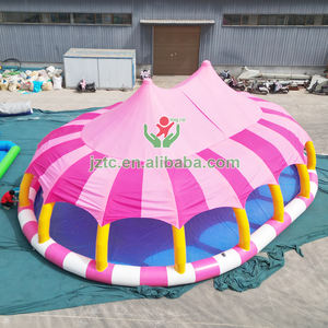 Parasol gonflable <span class=keywords><strong>pour</strong></span> <span class=keywords><strong>piscine</strong></span>, <span class=keywords><strong>tente</strong></span> de <span class=keywords><strong>piscine</strong></span> <span class=keywords><strong>pour</strong></span> enfants, <span class=keywords><strong>tente</strong></span> de <span class=keywords><strong>piscine</strong></span> <span class=keywords><strong>pour</strong></span> nouveau-nés, PVC écologique de qualité commerciale, durable, facile à installer, personnalisable - Product Image 4