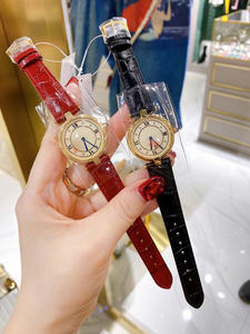 Reloj de Lujo para Mujer 2026, Esfera Redonda con Cristales, Correa de Cuero Genuino, Movimiento Mecánico, Alta Calidad, Estilo Cartieres - Product Image 5