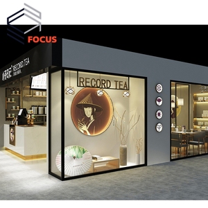 Bancone Espositivo di Alta Qualità Design per Bubble <span class=keywords><strong>Tea</strong></span> Arredamento per Negozio di Tè al Latte Chiosco per Bevande - Product Image 5