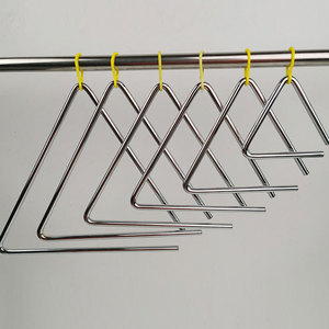 Cintres en métal triangulaires, type crochet, résistants à la rouille, pour le rangement des vêtements - Product Image 1