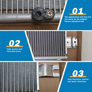 Pièces de climatisation automobile MR958112, condenseur de climatisation pour Mitsubishi Grandis 2003, condenseur de climatisation MR958112 - Product Image 5