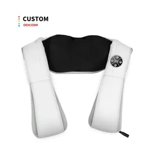 2024 NEW Wireless Massage Belt With Heating Relieve Pain Multi-Mode Timing Shiatsu Shawl Back Neck Shoulder Massager