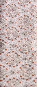 Floral Embroidered Cotton <b>Lace</b> Fabric Georgette Embroidery Fabric for Wedding Dupatta Lightweight Embroidery Fabric - Product Image 2