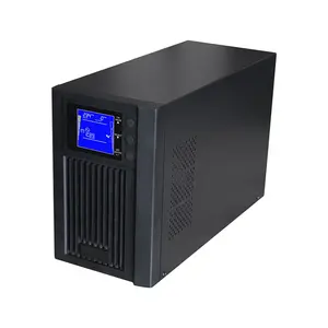 La ecsun 1kva 2kva באינטרנט ups ללא הפרעה כוח אספקת חשמל בנק עם סוללה עבור בית מחשב באמצעות