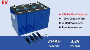 EV E 3.2V 314Ah 8000 Cycles EV เกรด A LiFePO4เซลล์ปริซึม MB31สำหรับก้อน<span class=keywords><strong>แบ</strong></span><span class=keywords><strong>ต</strong></span>เตอรี่พลังงานแสงอาทิ<span class=keywords><strong>ต</strong></span>ย์ขนาด<span class=keywords><strong>24V</strong></span> 48V - Product Image 2