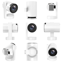 Nouvelle tendance HD Mini projecteur 720P multimédia Android 13 double WiFi Autofocus LCD Home cinéma Portable vidéo projecteur intelligent 4K