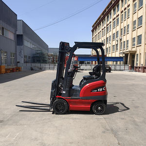 รถยกพาเลทไฟฟ้าขนาด1.6ตันรถยกขนาดเล็ก1ตันมอเตอร์ DC ภูมิประเทศใช้พลังงานจากแบตเตอรี่ส่วนประกอบเสาพาเลทขนาดเล็ก - Product Image 2