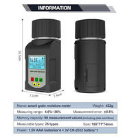 Offre Spéciale – Hydromètre Portable Intelligent MG-PRO pour Céréales – Détecteur d'Humidité et Analyseur de Humidité des Grains
