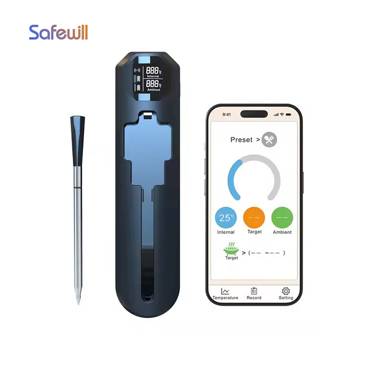 Digital Wireless Food Thermometer Probe OEM