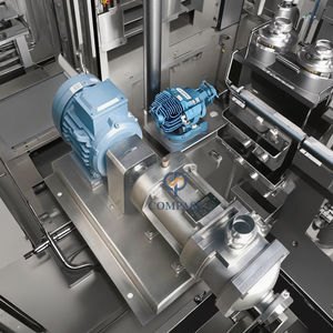 Pompe à double vis SS316L de haute qualité Source d'arrosage à moteur hygiénique conçue boussole pour le produit de pompes à confiture de beurre d'arachide - Product Image 4