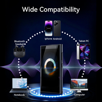 Reproductor de Música Android HiFi HBNKH con Pantalla Táctil OEM/ODM, Reproductor de MP3 con Wifi, Reproductor de Video MP4 con Bluetooth