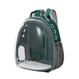 Mochila Transparente para Mascotas Tipo Cápsula, Personalizada por Fábrica OEM/ODM, Transportadora de Gatos de Doble Hombro, Portátil para Exteriores - Product Image 4