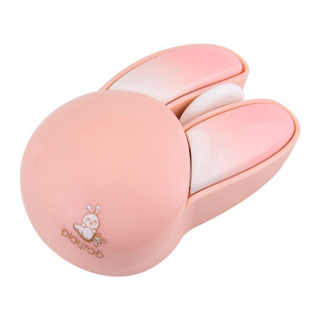 New Fashion M6 Wireless Mouse Girls Cute Rabbit Mouse for Office Laptop