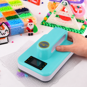 Mini <span class=keywords><strong>presse</strong></span> à chaud portable pour perles Perler, outil de repassage facile pour loisirs créatifs DIY, 5x7 pouces, fer à <span class=keywords><strong>sublimation</strong></span> - Product Image 2