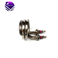 Élément chauffant tubulaire électrique personnalisé BRIGHT 120V 800W diamètre 8mm SUS304