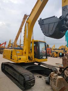 Excavadora hidráulica de orugas usada Komatsu PC220-8 de 20 toneladas, modelos PC220-6 y 220-7, con línea hidráulica para accesorios, en stock. - Product Image 6