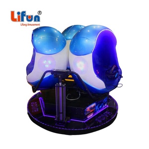 Nhà máy trực tiếp Chất lượng cao 9D hình quả trứng VR trò chơi máy chuyển động chơi Trạm điện ảnh VR giả lập trong nhà sân bay trong nhà - Product Image 4