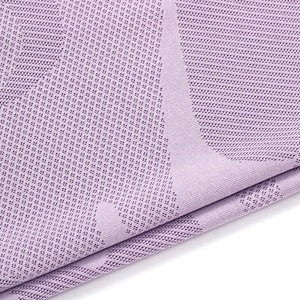 Thiết kế thời trang nhanh chóng-khô ẩm Wicking cation Spandex Stretch ngụy trang lưới Jacquard vải cho T-Shirts và thể thao - Product Image 1