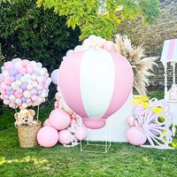 Montgolfière gonflable en forme d'air chaud publicitaire, montgolfière de mariage de fête de bébé en Pvc