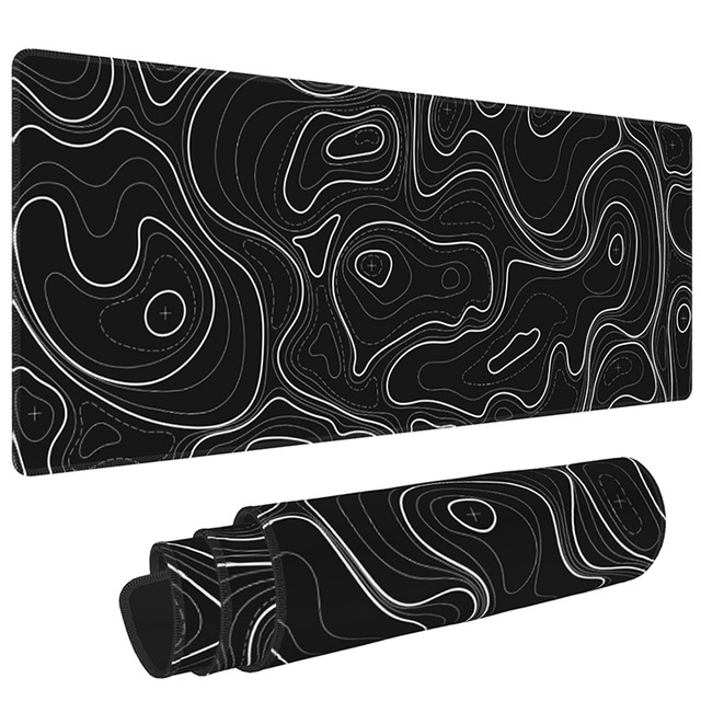 Manufacture Custom Colorful Design Printed Speed Large Mouse Pad Stitched Edge Gaming Desk Mat  Mouse Pad  Gamer Sublimation Mat