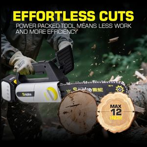 Scie à chaîne sans fil au lithium-ion 1000W de conception exclusive <span class=keywords><strong>Vetex</strong></span> Factory Direct avec deux batteries pour une utilisation en jardin - Product Image 6