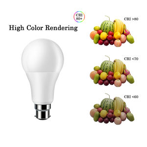 LED Light <b>Bulb</b> A60 15W 1200LM E27/B22 220V-240V Warm White 3000K Plastic Body Switch <b>Control</b> - Product Image 4