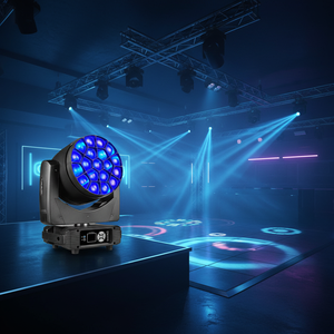 B-Eye K15 Zoom 19x40W Cabeza Móvil LED para Escenario, Efecto Beam Spot, Iluminación Profesional para Conciertos DMX512 - Product Image 2