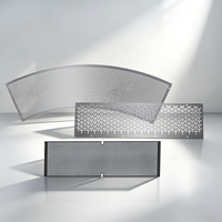 Maille métallique et plaque métallique en acier inoxydable gravées chimiquement, de forme personnalisée, adaptées à la prévention de la poussière et des insectes