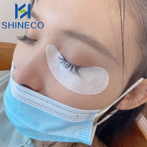 まつげエクステ用カスタムフォームかわいい花糸くずの出ないジェルアイパッチ - Product Image 2