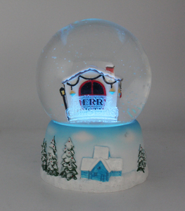 Natal bonito Snow Globes Snowballs luzes LED para casa interior mesa mesa decoração - Product Image 6