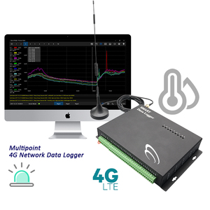 Télémetrie GSM 4G mobile en acier inoxydable pour la surveillance de la température et de l'humidité sur 24 heures pour les centres de données - Product Image 4