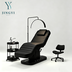 <span class=keywords><strong>Table</strong></span> <span class=keywords><strong>de</strong></span> <span class=keywords><strong>massage</strong></span> électrique pour salon, 3 moteurs, fauteuil <span class=keywords><strong>de</strong></span> beauté, lit esthétique pour spa des cils, lit <span class=keywords><strong>de</strong></span> luxe incurvé pour extensions <span class=keywords><strong>de</strong></span> cils en salon - Product Image 2