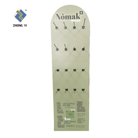 Support Premium pour stylos de couleur crochet de sol suspendu support de papeterie affichage en carton
