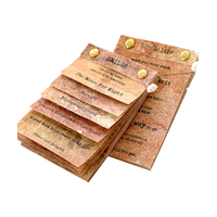 25 pz/pacco materiale libro di carta fiore lettera stile carta speciale striscia di testo può essere strappato Notebook Base decorativa fai da te 6 modelli