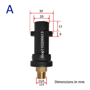 Buse à mousse compatible avec nettoyeur haute pression OEM Ar Joe Sterwin, adaptateur de lance à mousse, outil de nettoyage de voiture en plastique - Product Image 3